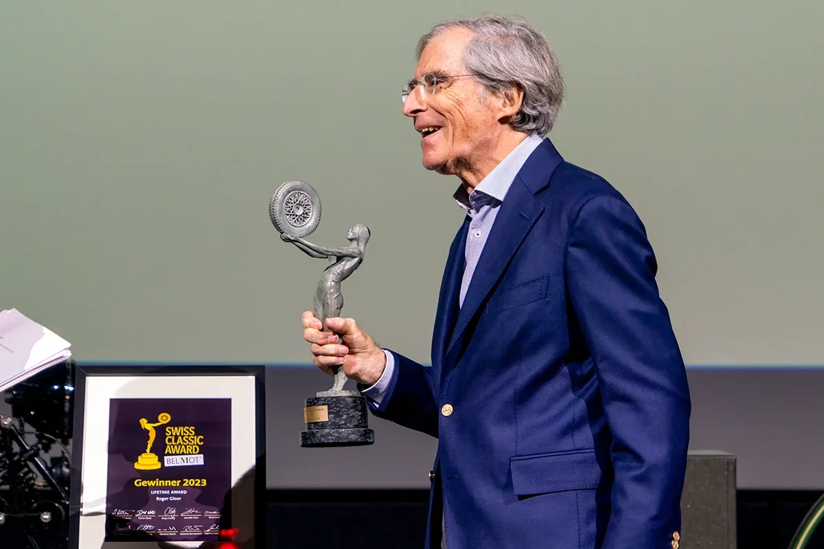 Roger Gloor erhält den Swiss Classic Lifetime Award 2023