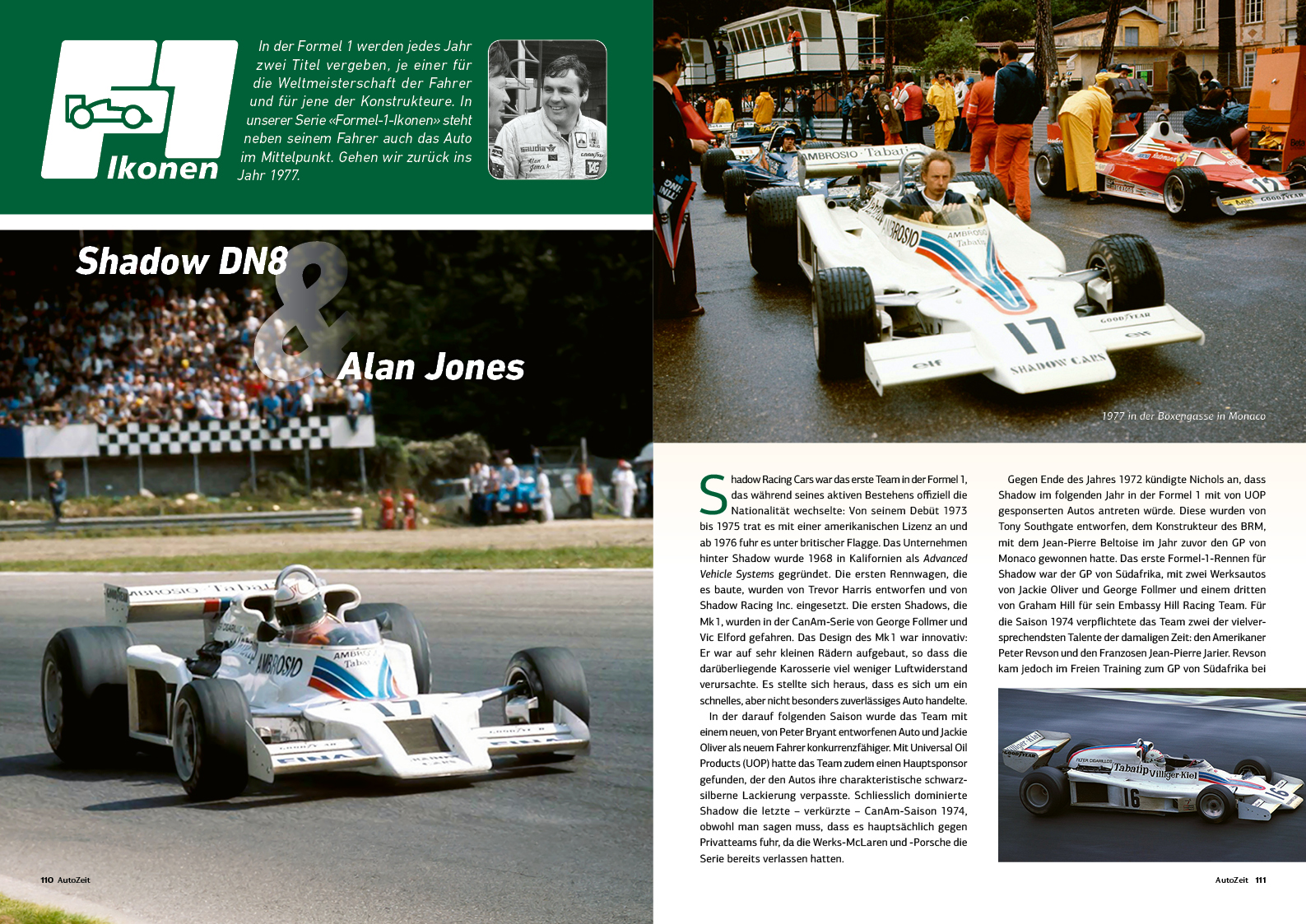 F1: Alan Jones, Shadow DN8