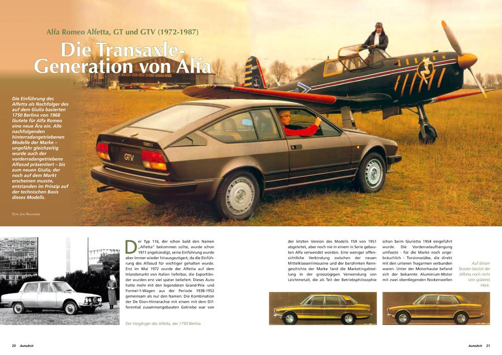 Coverstory: Alfa Romeo Alfetta, GT und GTV (1972-1987)