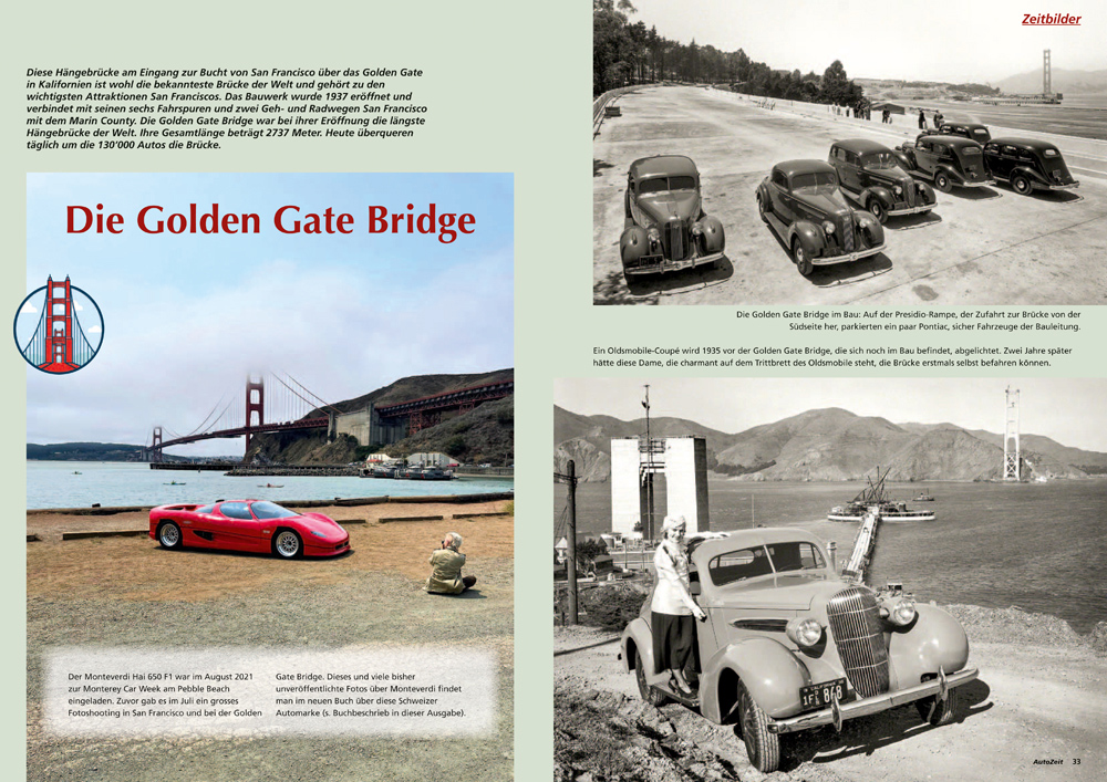 Zeitbilder: Die Golden Gate Bridge