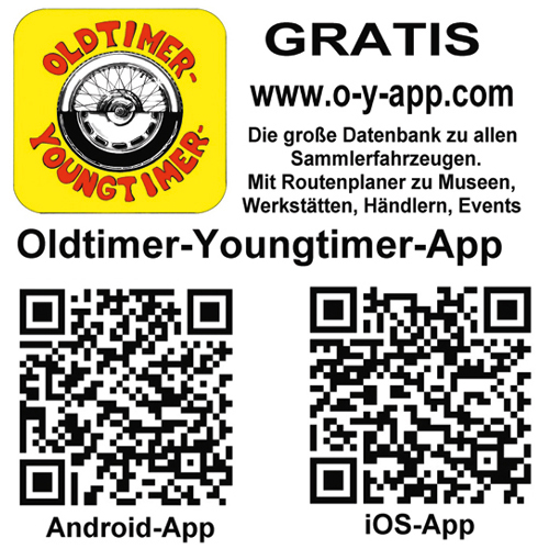 Oldtimer Youngtimer App