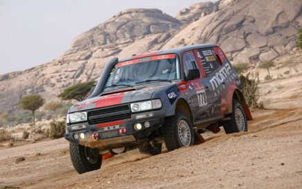 Ein Toyota gewinnt die Dakar Classic